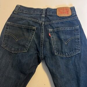 Levi's Youth 550 Relaxed Jeans 12 Slim 24 26 Button Zipper 24 26